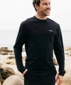 Finisterre Harlyn Logo Long Sleeve T-Shirt